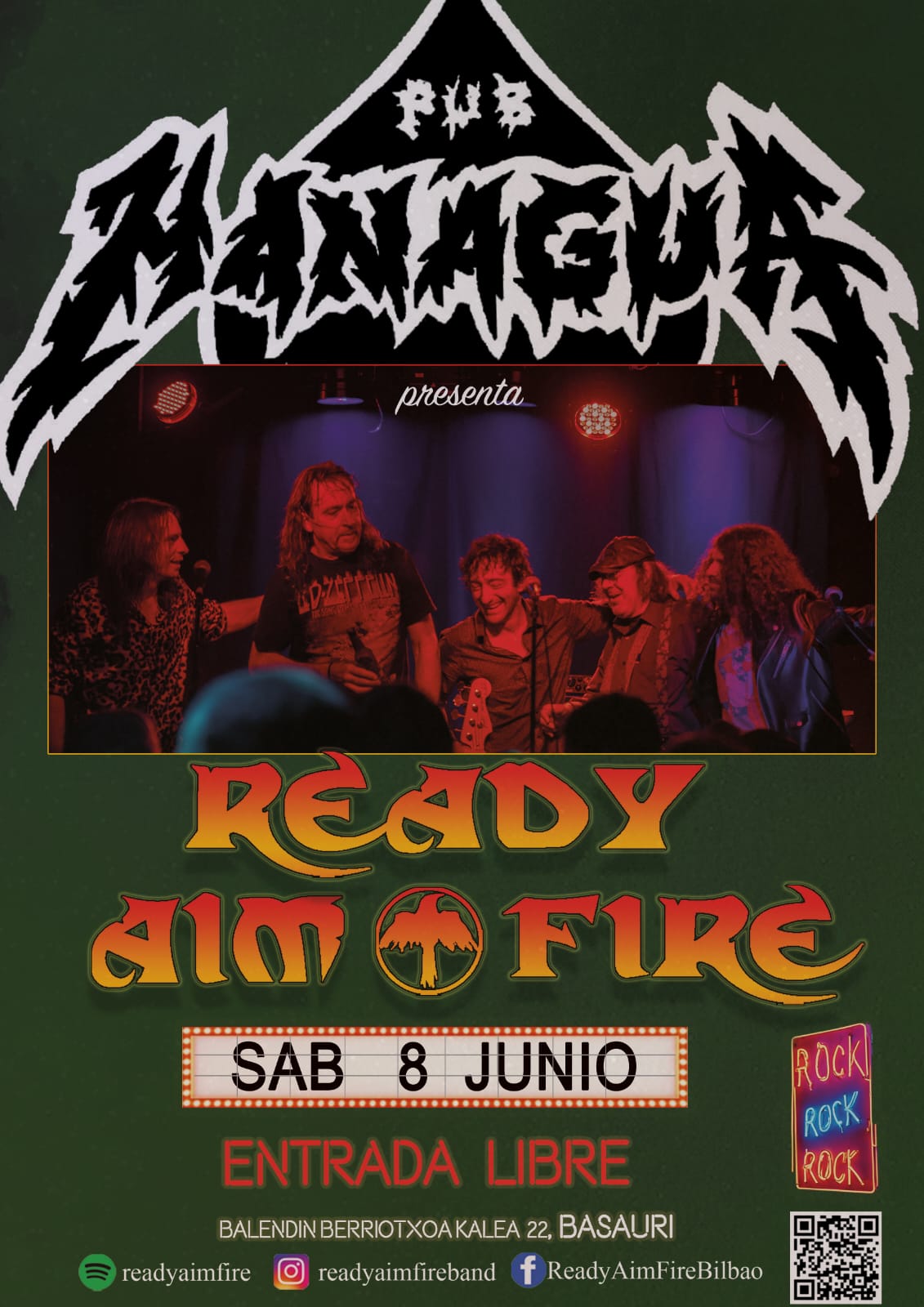 Ready Aim Fire -  Pub Managua (Basauri)